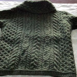 Irish wool sweater